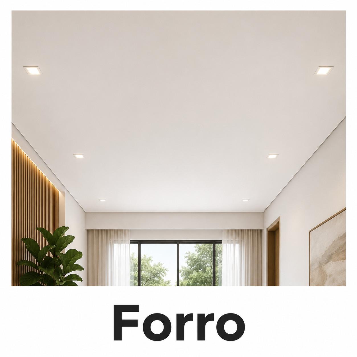 Forros e Rebaixamentos